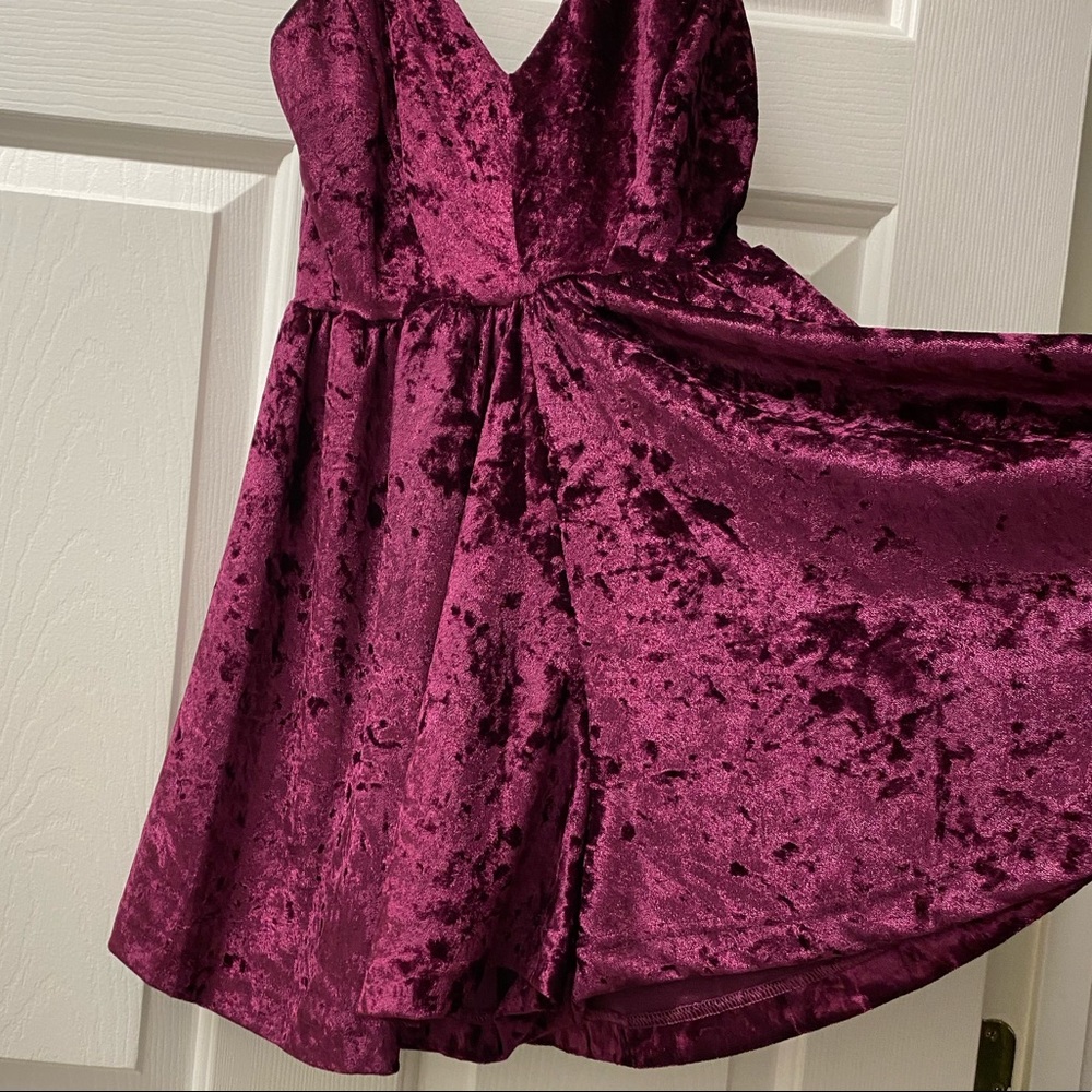 NWT Sam Edelman crushed velvet romper small - Picture 7 of 8